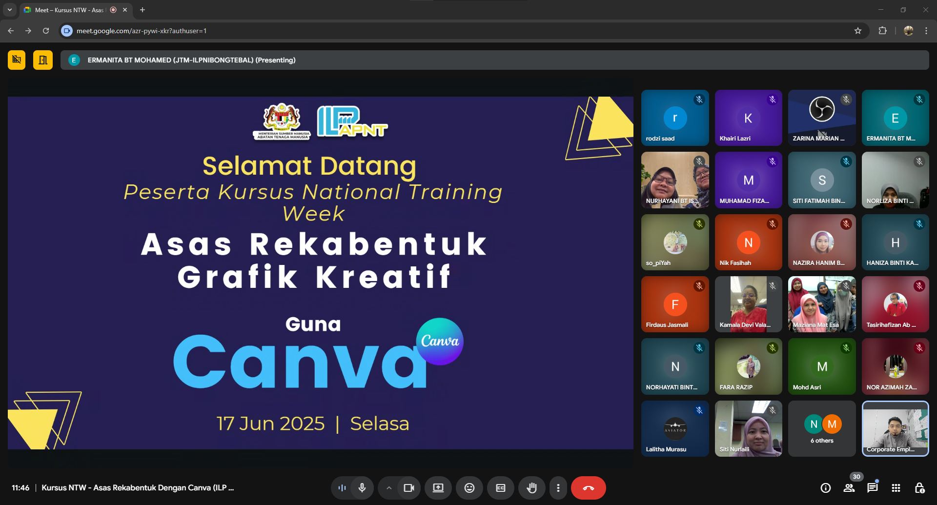 National Training Week